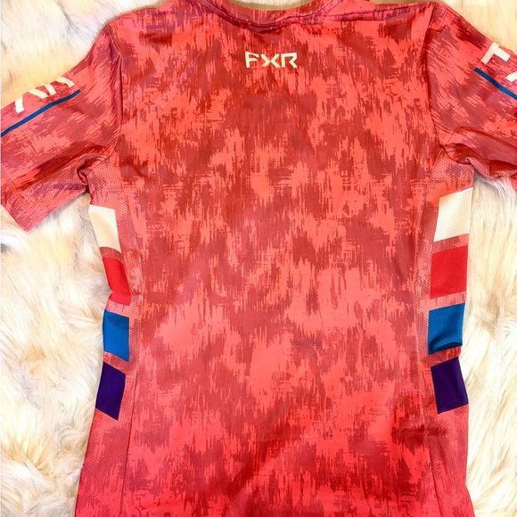 FXR MTB jersey Coral colored. - Picture 2 of 4